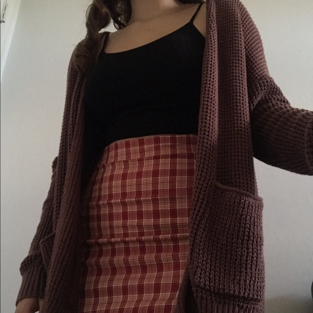 Shown: (Brandy Melville Skirt)